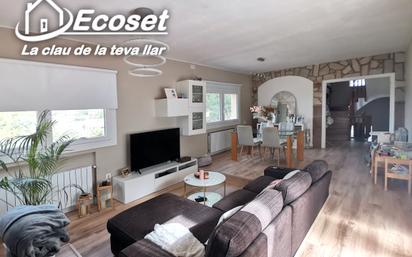 Living room of House or chalet for sale in Vallirana  with Heating, Private garden and Terrace