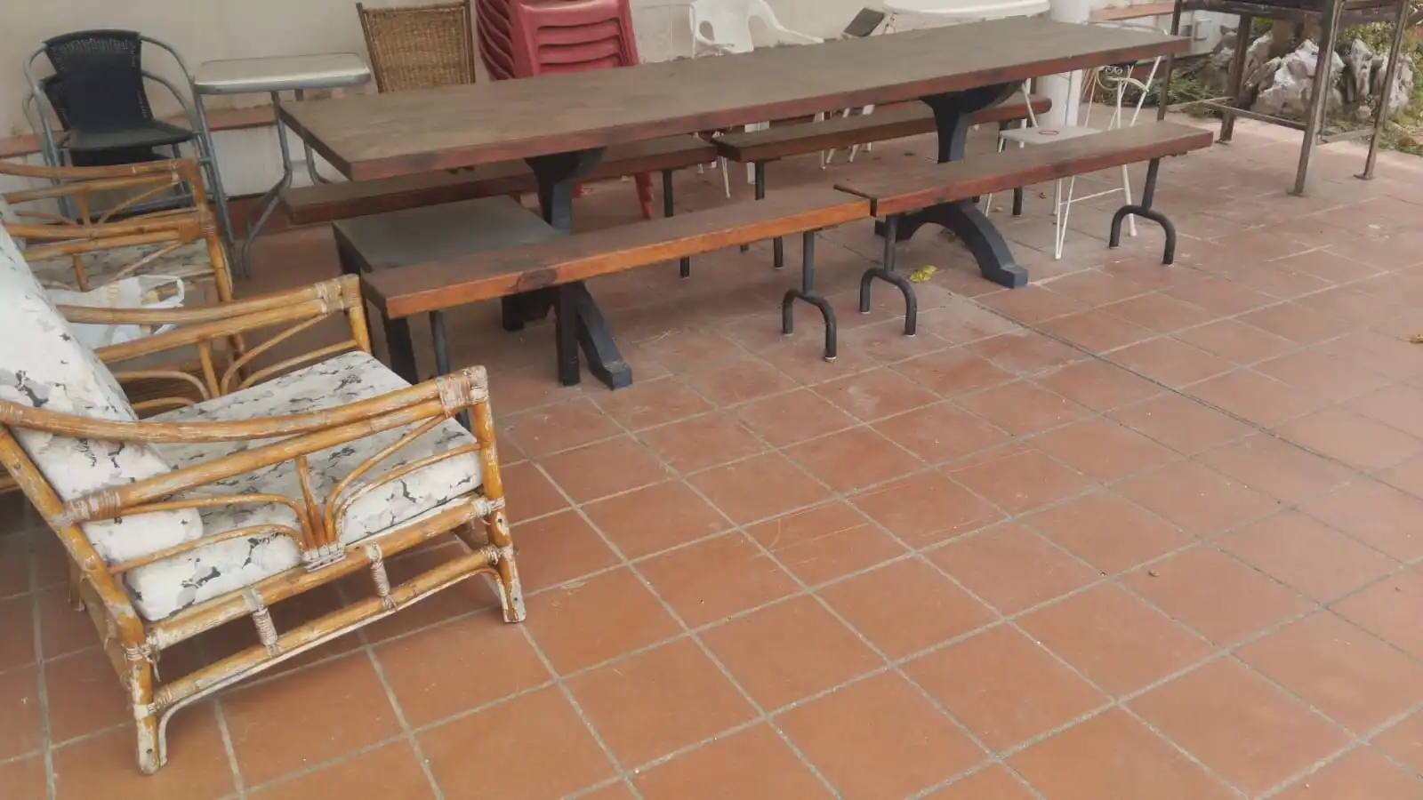 Terrasse von Haus oder Chalet zum Verkauf in Vilanova i la Geltrú mit Heizung, Privatgarten und Terrasse