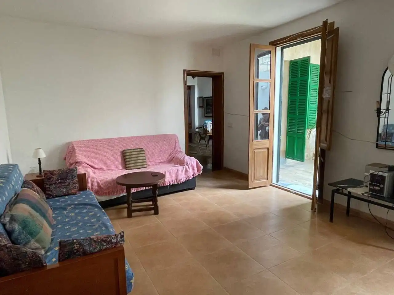 Sala d'estar de Casa o xalet en venda en Sa Pobla amb Terrassa i Moblat