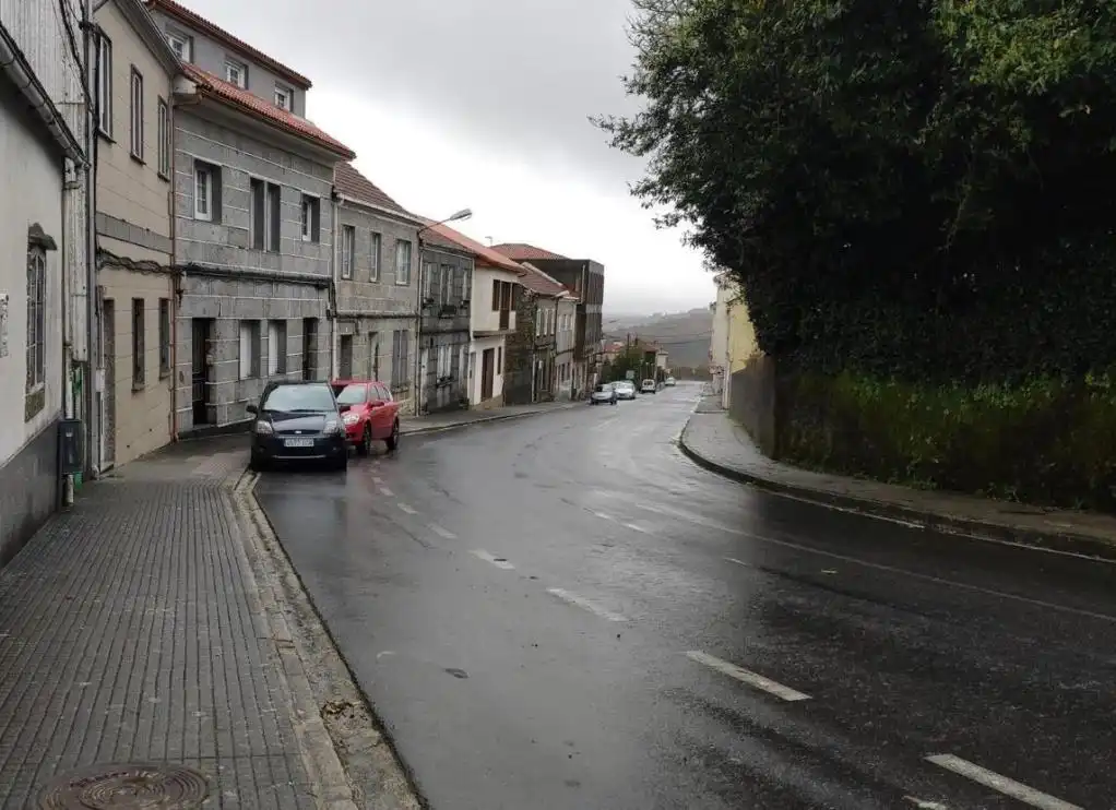 Vista exterior de Casa o xalet en venda en Forcarei amb Jardí privat