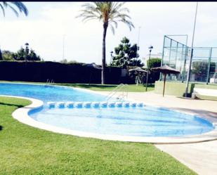 Piscina de Casa adosada en venda en La Pobla de Vallbona amb Aire condicionat, Calefacció i Jardí privat