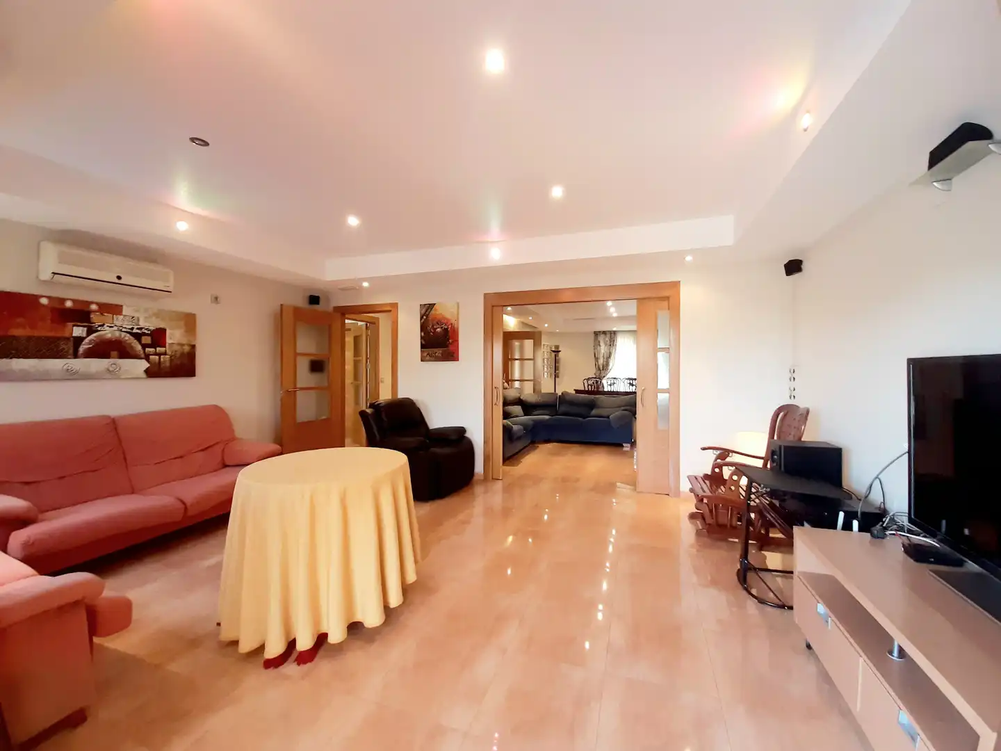 Sala de estar de Casa o chalet en venta en Villanueva del Río Segura con Aire acondicionado, Calefacción y Jardín privado