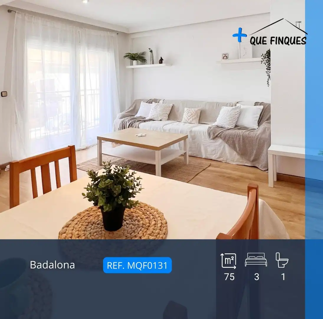 Piso con terraza en venta en Artigues - Llefià