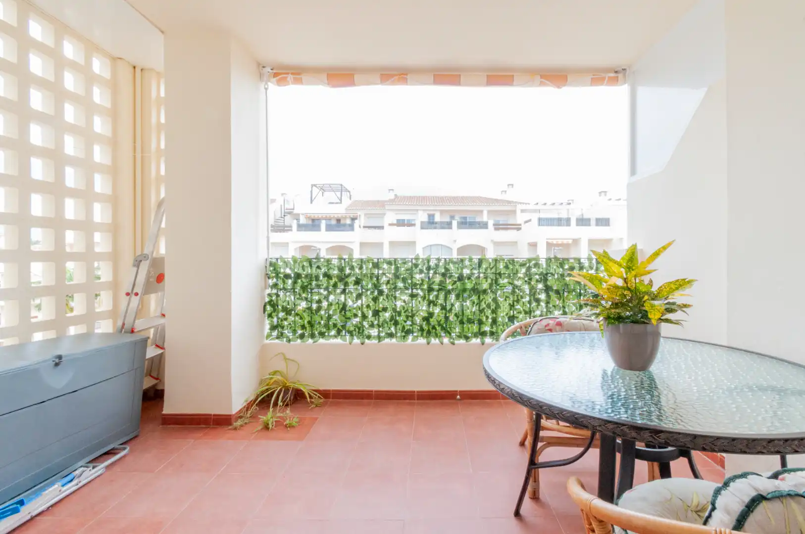 Balcony of Flat for sale in Roquetas de Mar  with Furnished, Oven and Washing machine