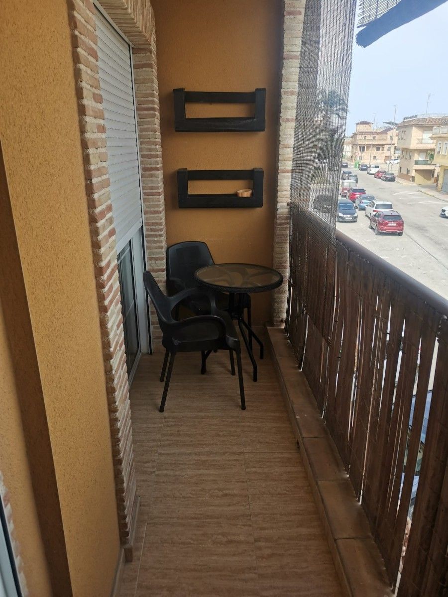 Balcony of Flat to rent in Catral  with Furnished, Microwave and TV