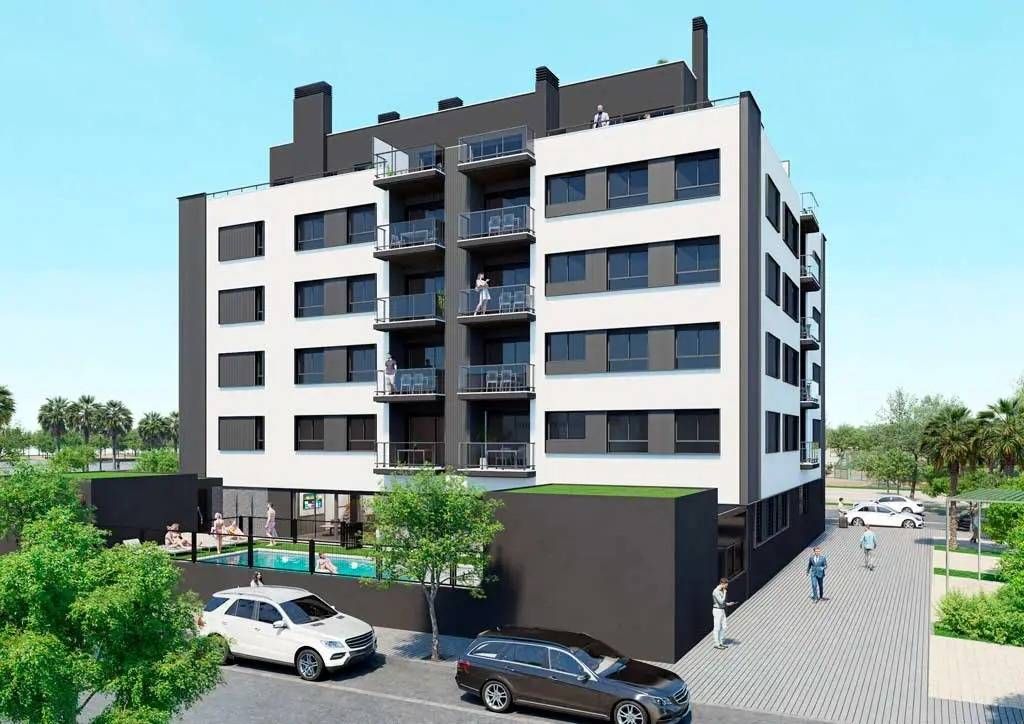 Vista exterior de Apartamento en venta en Bonrepòs i Mirambell con Aire acondicionado, Terraza y Balcón