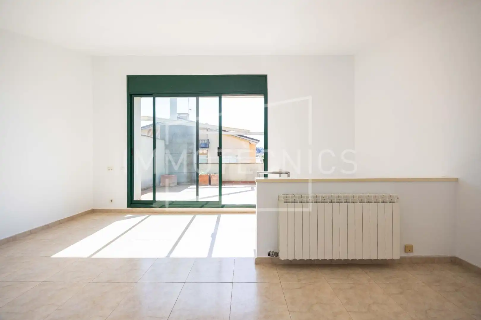 Wohnzimmer von Einfamilien-Reihenhaus zum Verkauf in La Garriga mit Heizung und Terrasse