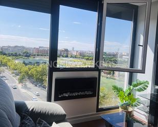 Exterior view of Apartment for sale in  Madrid Capital  with Air Conditioner