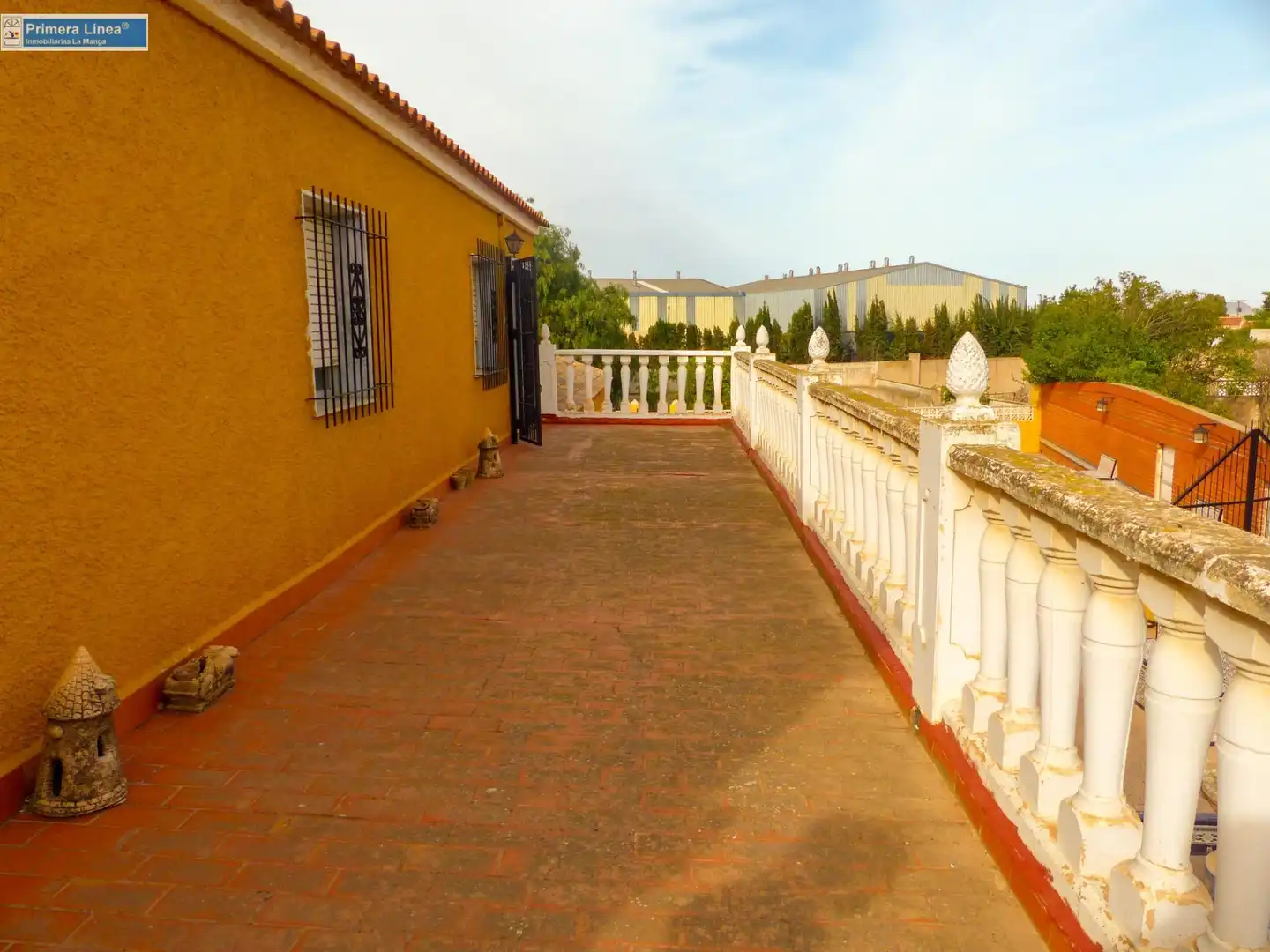 Vista exterior de Finca rústica en venda en Fuente Álamo de Murcia amb Calefacció, Jardí privat i Terrassa