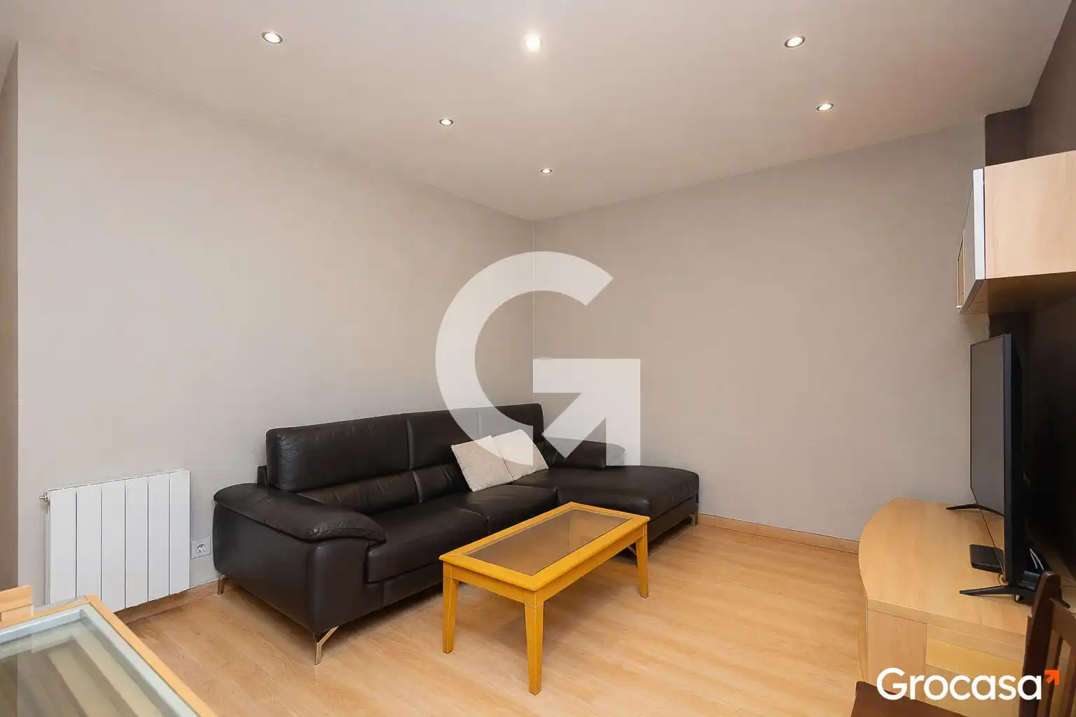 Sala d'estar de Pis en venda en Santa Coloma de Cervelló amb Aire condicionat, Calefacció i Traster