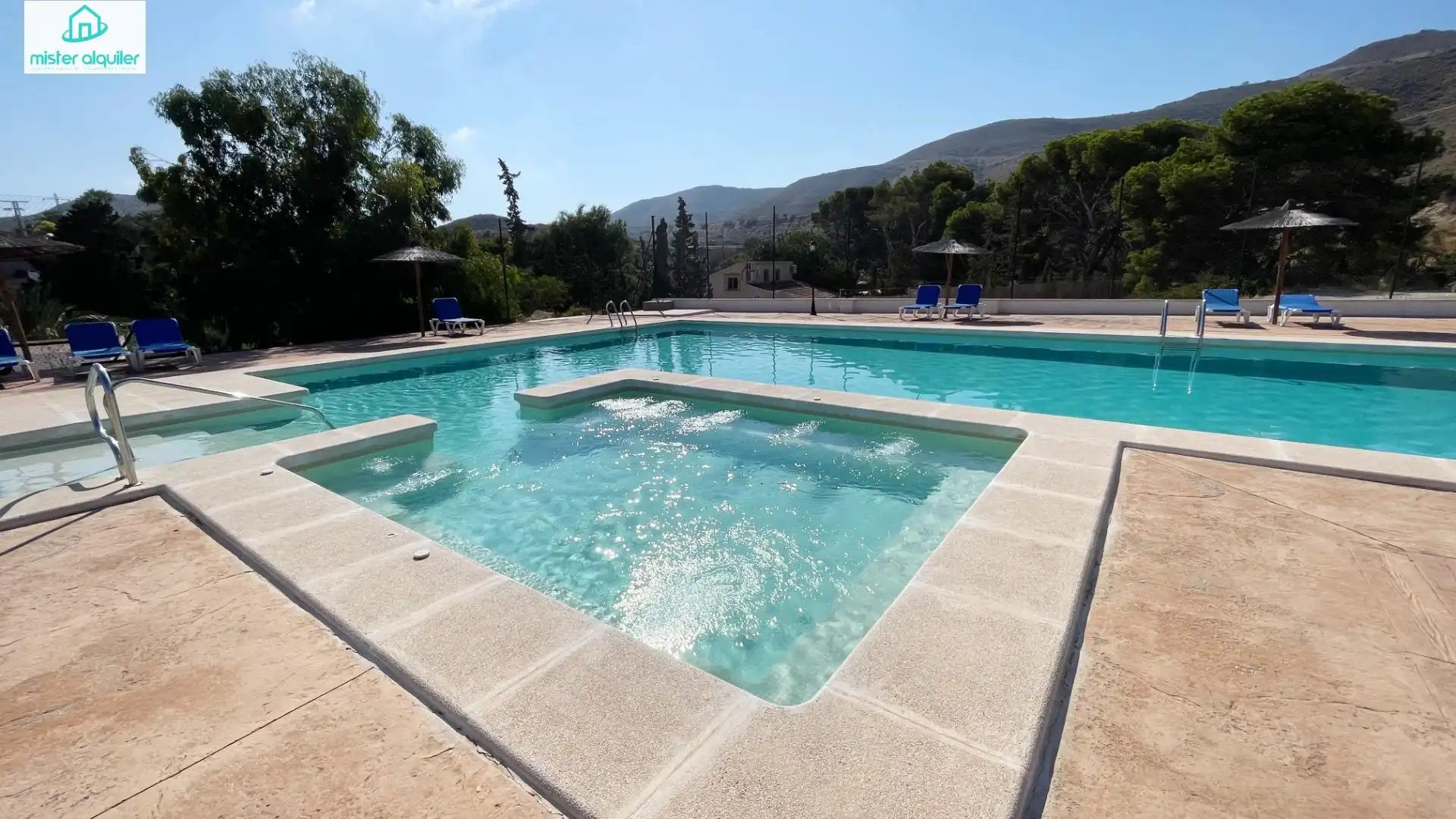 Swimming pool of Apartments for rent in El Campello  with Air Conditioner, Heating and Terrace