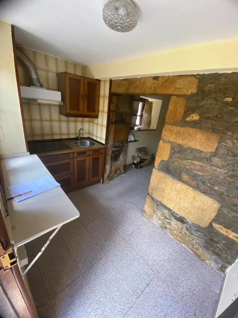 Cocina de Casa adosada en venta en Vigo  con Parquet