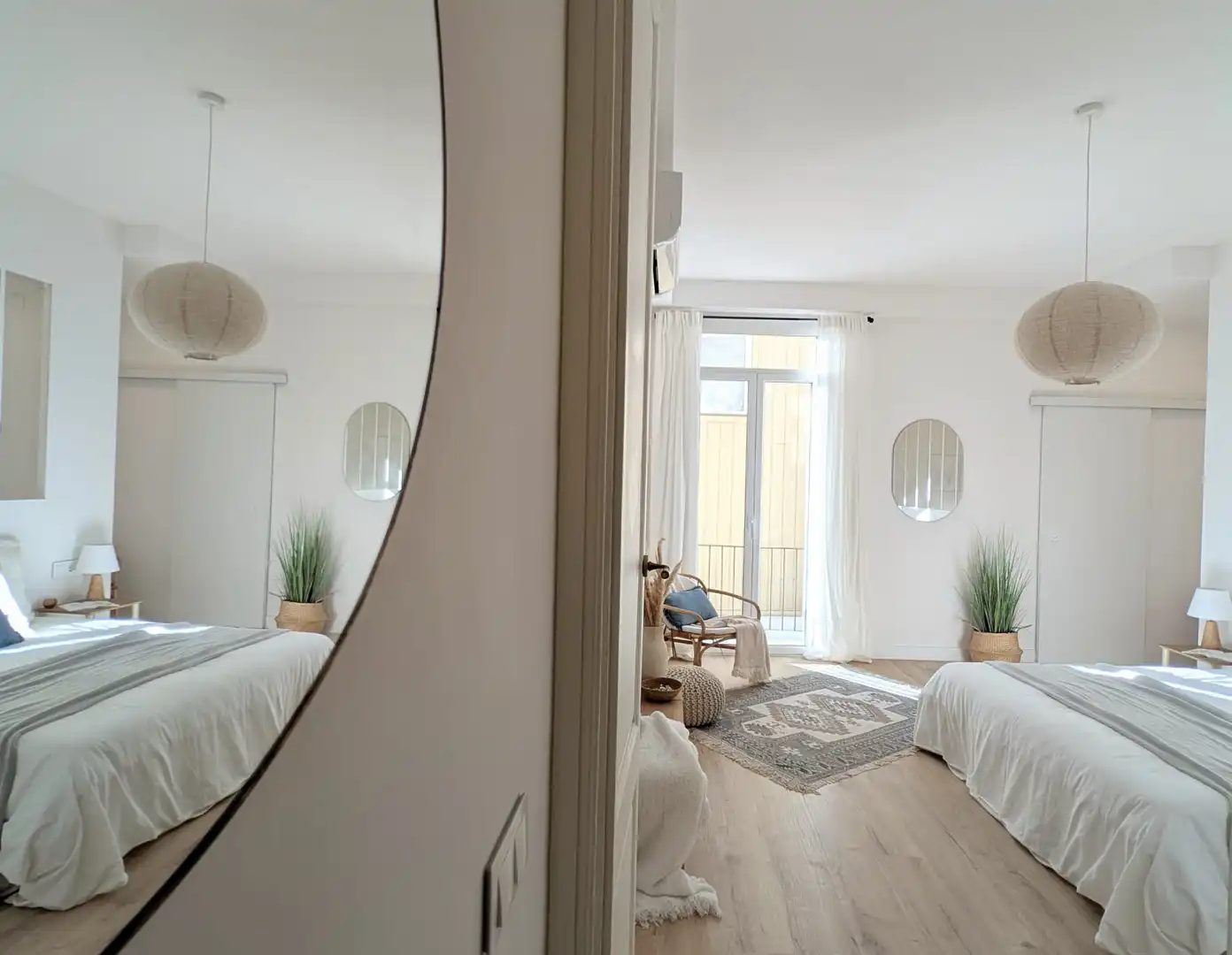Habitación de Casa adosada en venta en Mataró con Aire acondicionado, Calefacción y Parquet