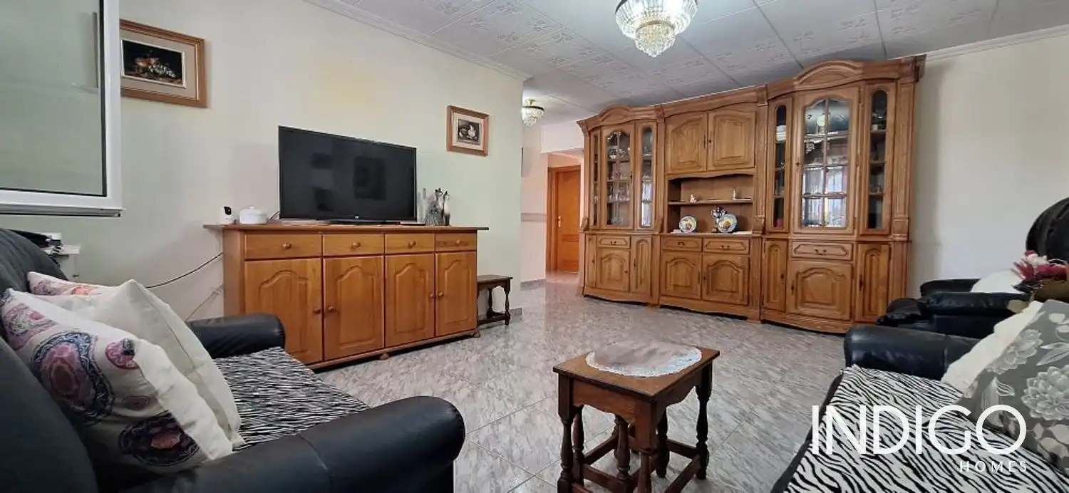 Sala de estar de Casa o chalet en venta en Elche / Elx con Aire acondicionado, Calefacción y Terraza
