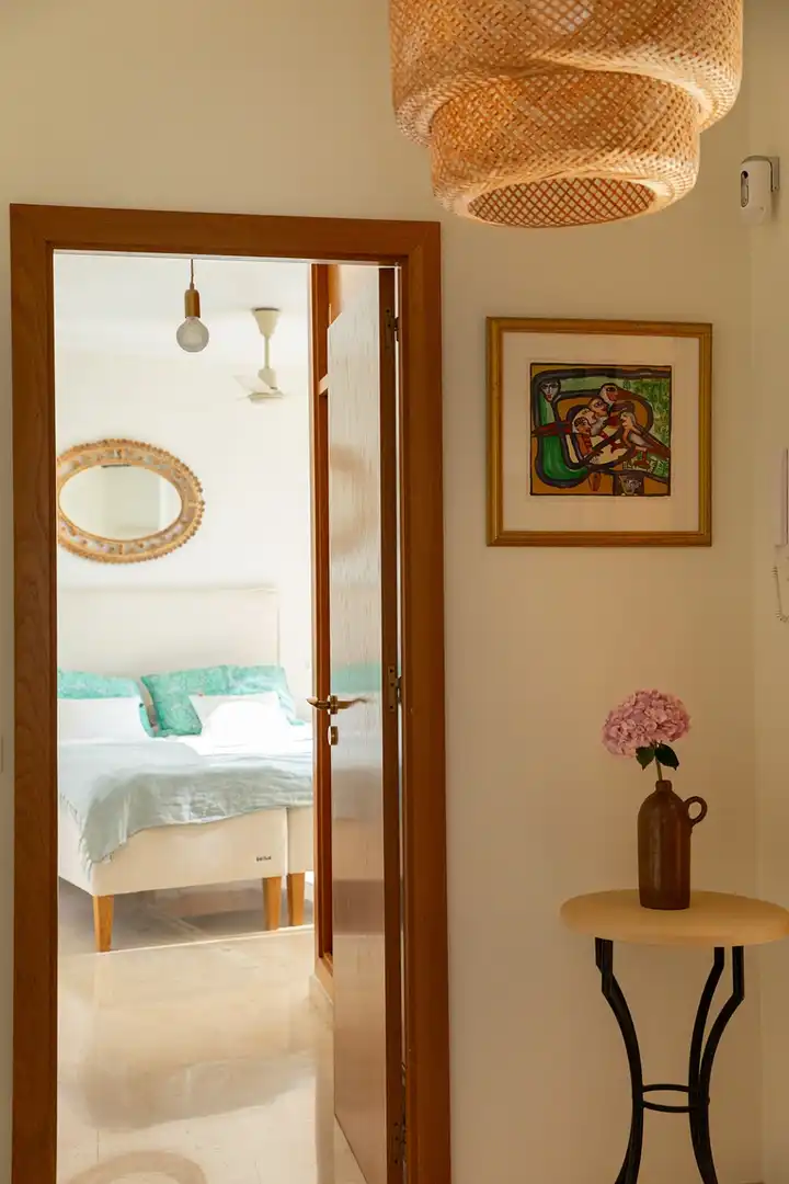 Dormitori de Casa adosada en venda en  Palma de Mallorca amb Aire condicionat, Jardí privat i Terrassa