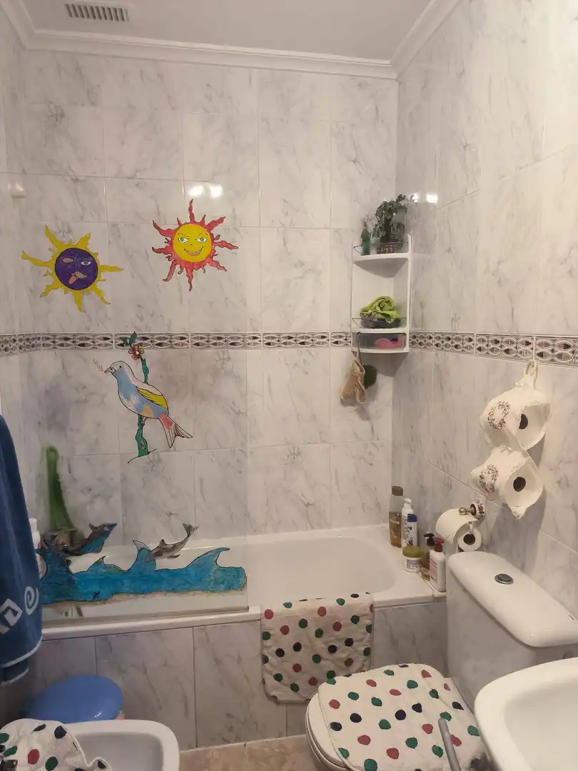 Bany de Casa o xalet en venda en Los Alcázares amb Aire condicionat, Terrassa i Moblat