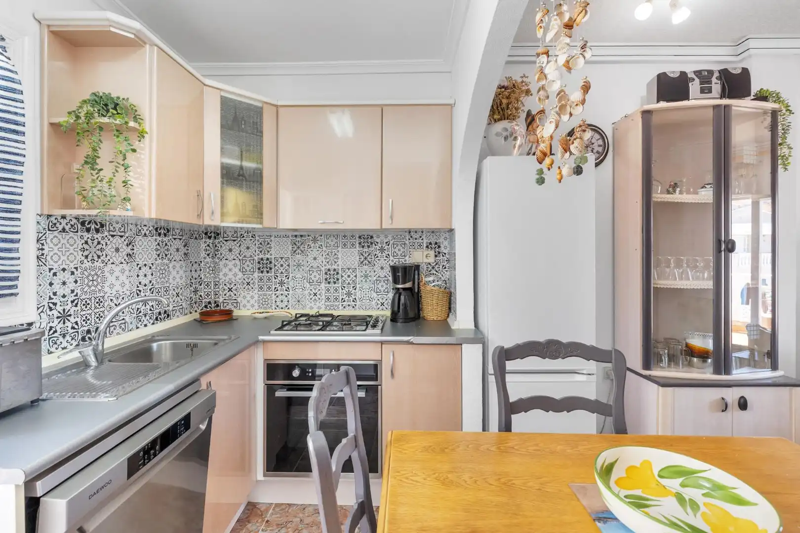 Cocina de Ático en venta en Guardamar del Segura con Aire acondicionado, Terraza y Piscina