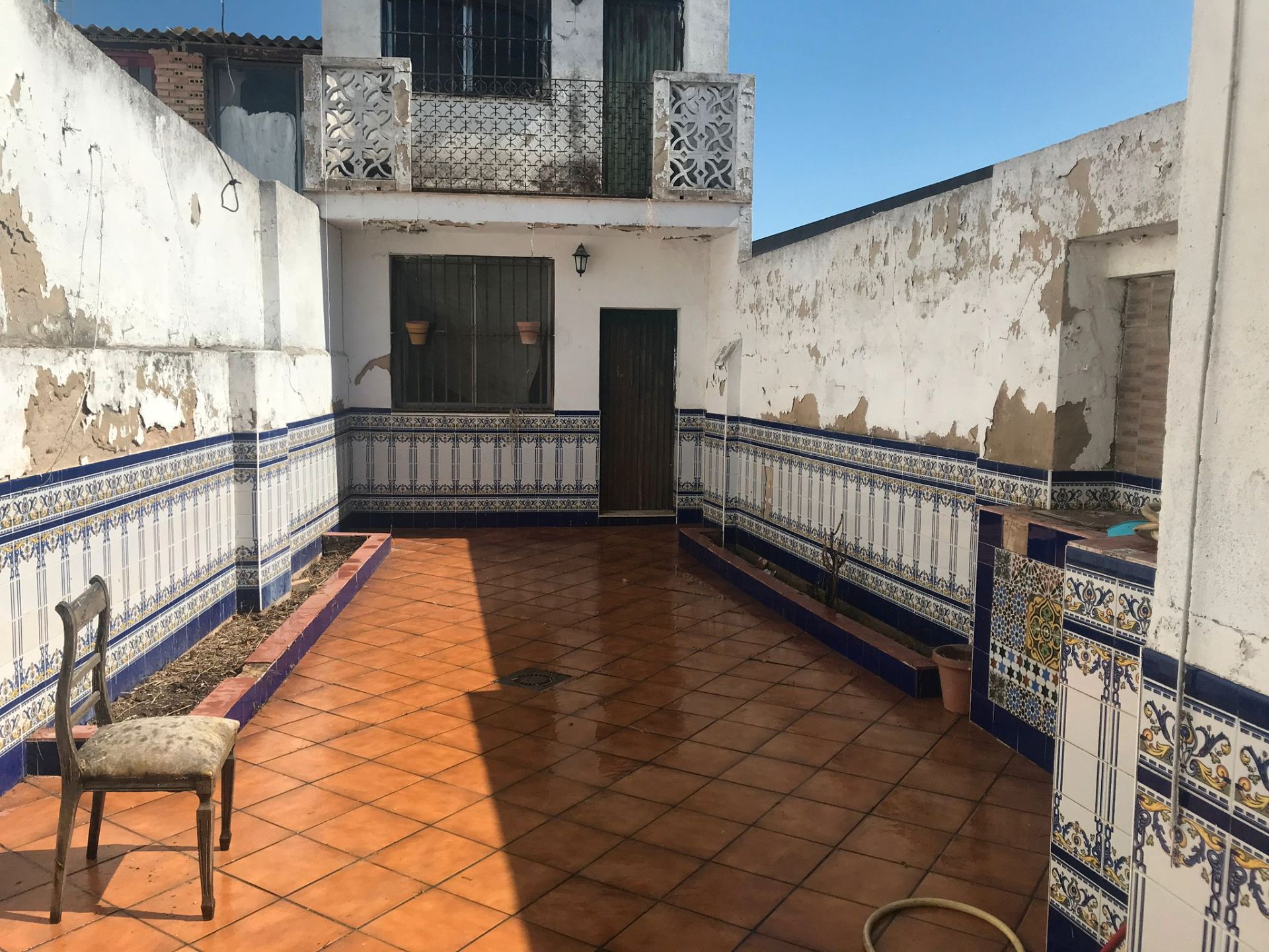 Terraza de Casa o chalet en venta en Villalba del Alcor con Aire acondicionado, Terraza y Trastero