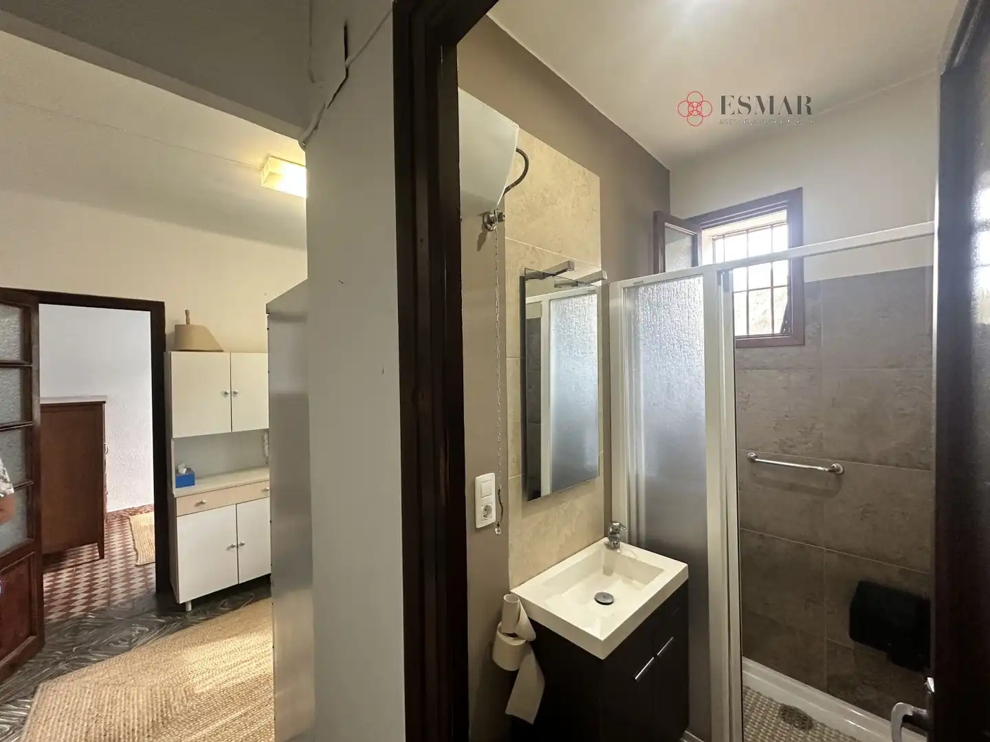 Bathroom of Houses for sale in Algar de Palància  with Private garden, Storage room and Balcony