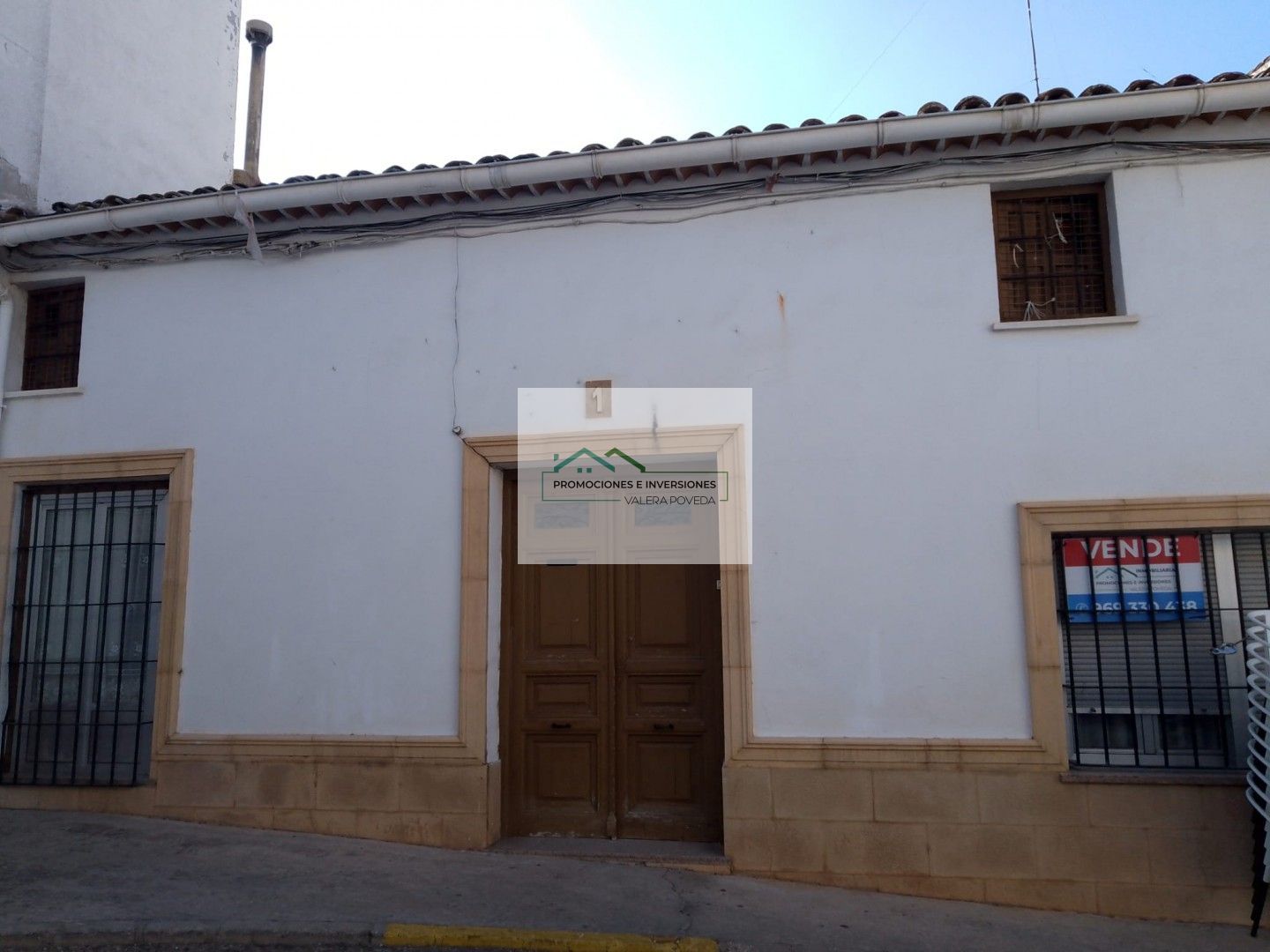 Vista exterior de Casa o xalet en venda en Campillo de Altobuey amb Calefacció i Moblat