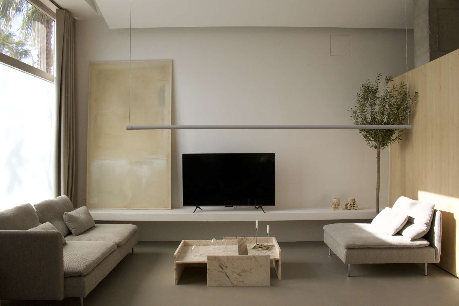Living room of Study to share in Aldaia  with Air Conditioner and Terrace