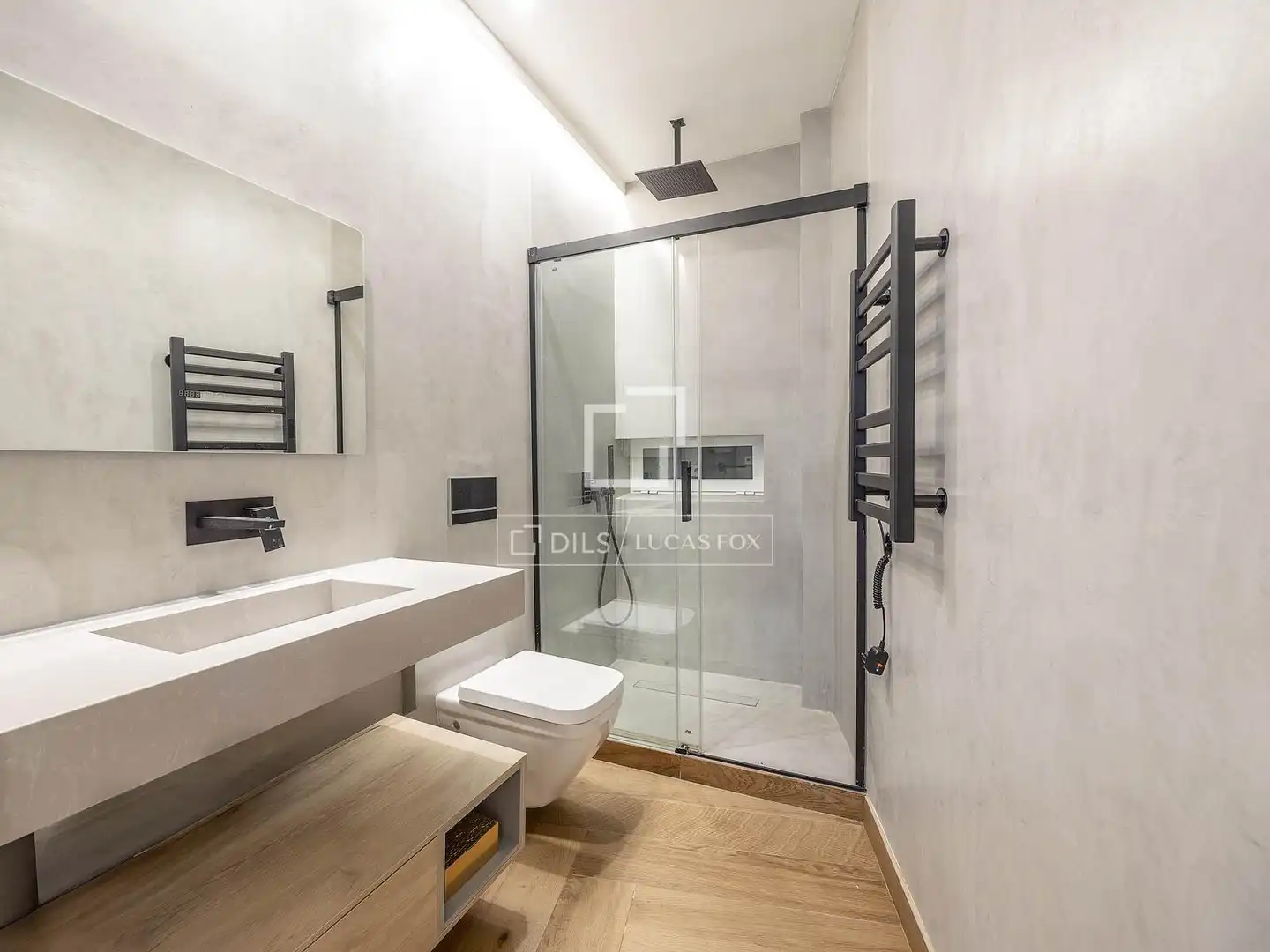 Baño de Piso de alquiler en Valencia con Aire acondicionado, Calefacción y Parquet