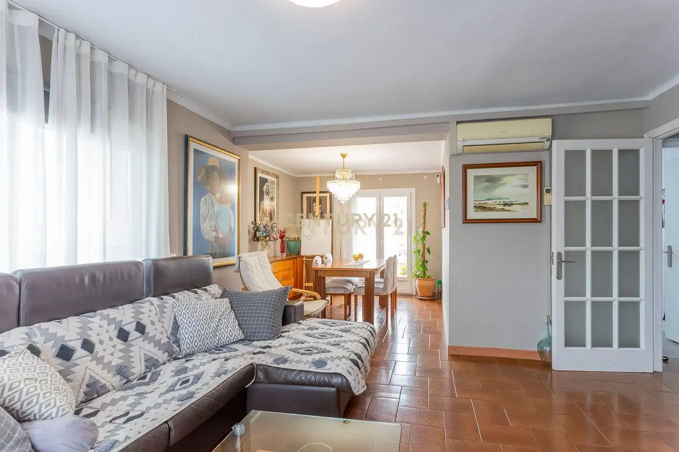 Sala de estar de Apartamento en venta en L'Estartit con Aire acondicionado