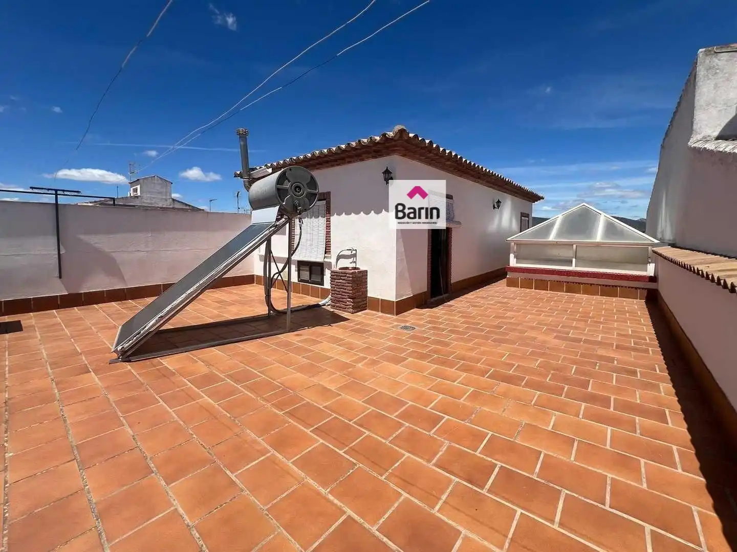 Exterior view of Houses for sale in La Roda de Andalucía  with Air Conditioner, Terrace and Storage room