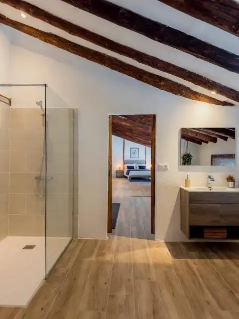 Baño de Finca rústica en venta en Huéscar con Aire acondicionado, Calefacción y Jardín privado