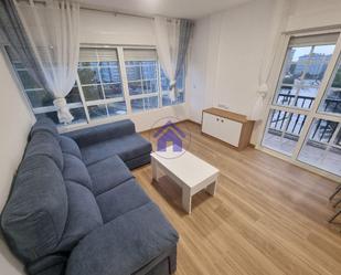 Living room of Flat to rent in Pontevedra Capital   with Furnished and Balcony