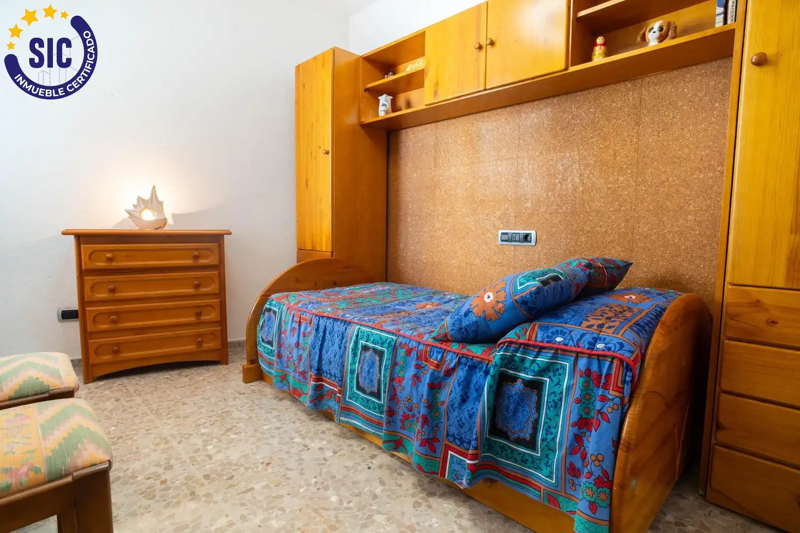Dormitori de Apartament en venda en Oropesa del Mar / Orpesa amb Terrassa i Moblat