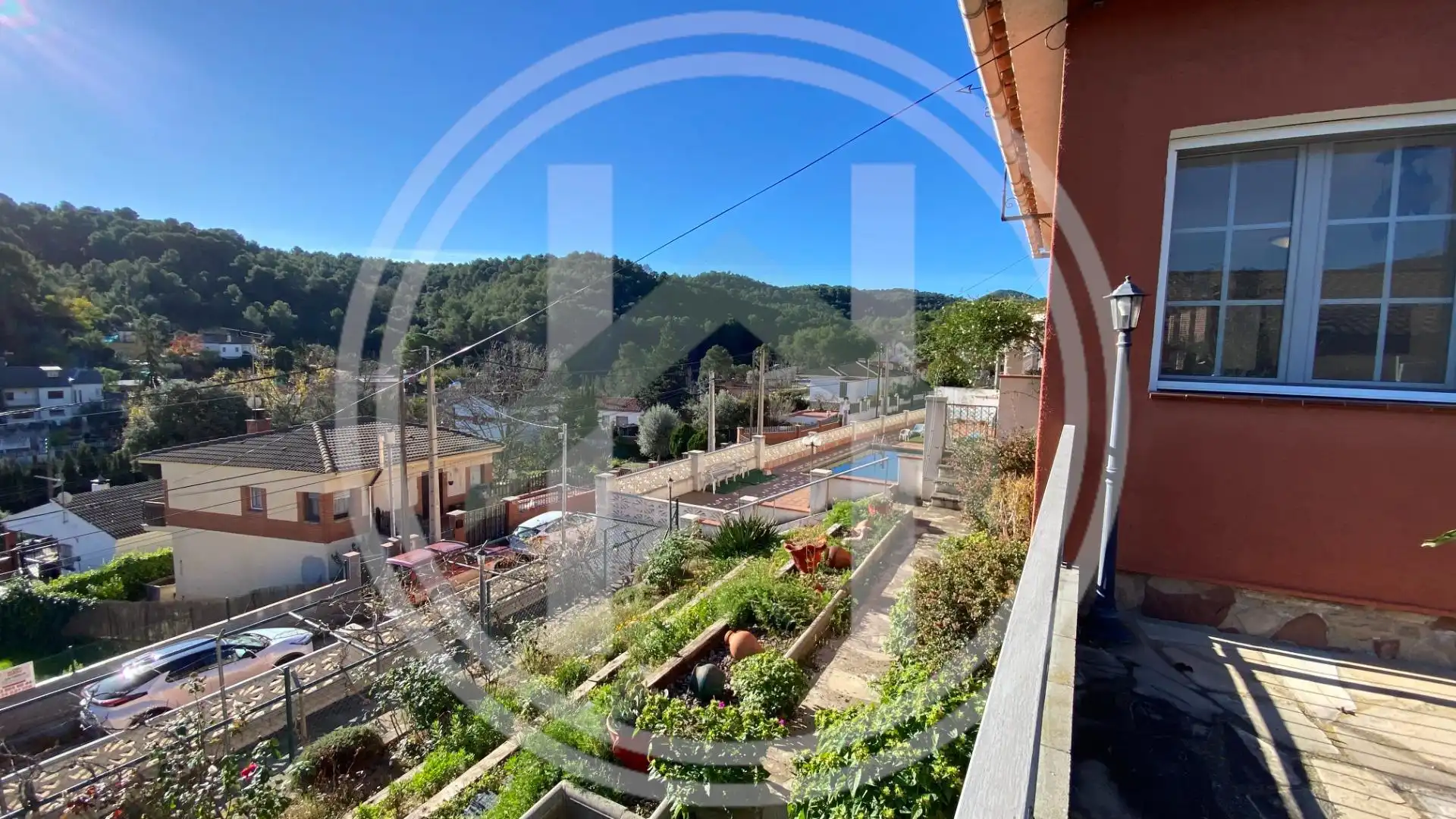 Vista exterior de Casa o chalet en venta en Sant Feliu de Codines con Calefacción, Jardín privado y Terraza