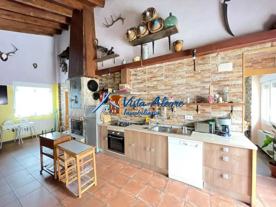 Cocina de Casa o chalet en venta en Galbárruli con Calefacción, Parquet y Amueblado