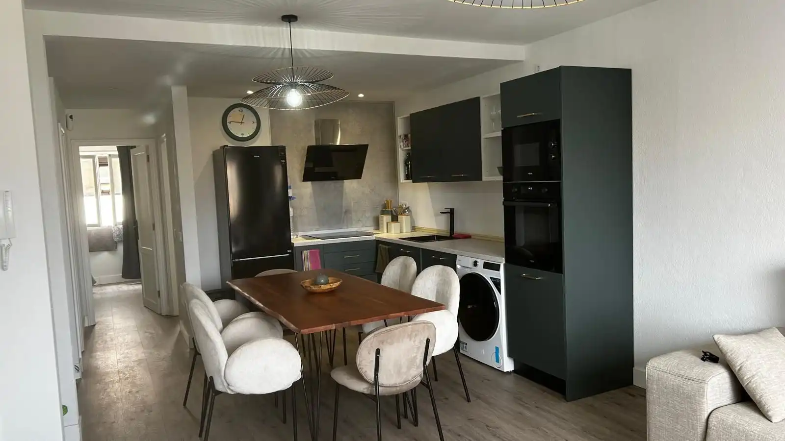 Kitchen of Flat for sale in La Oliva  with Storage room and Furnished