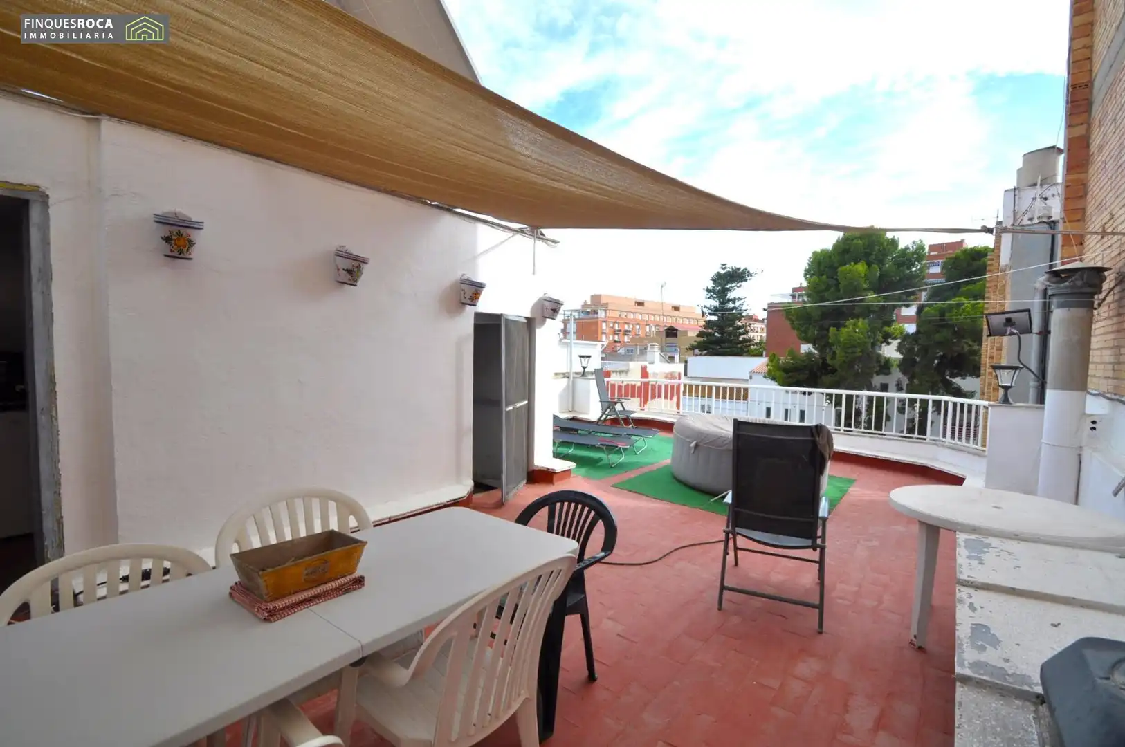 Terrace of Houses for sale in La Ràpita  with Air Conditioner, Terrace and Furnished