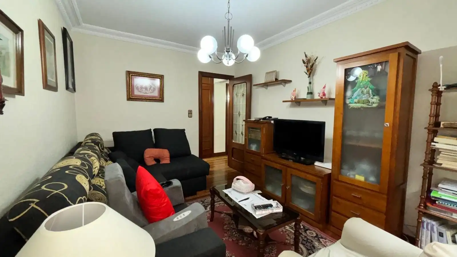 Wohnzimmer von Wohnung zum Verkauf in Ugao- Miraballes mit Heizung und Terrasse