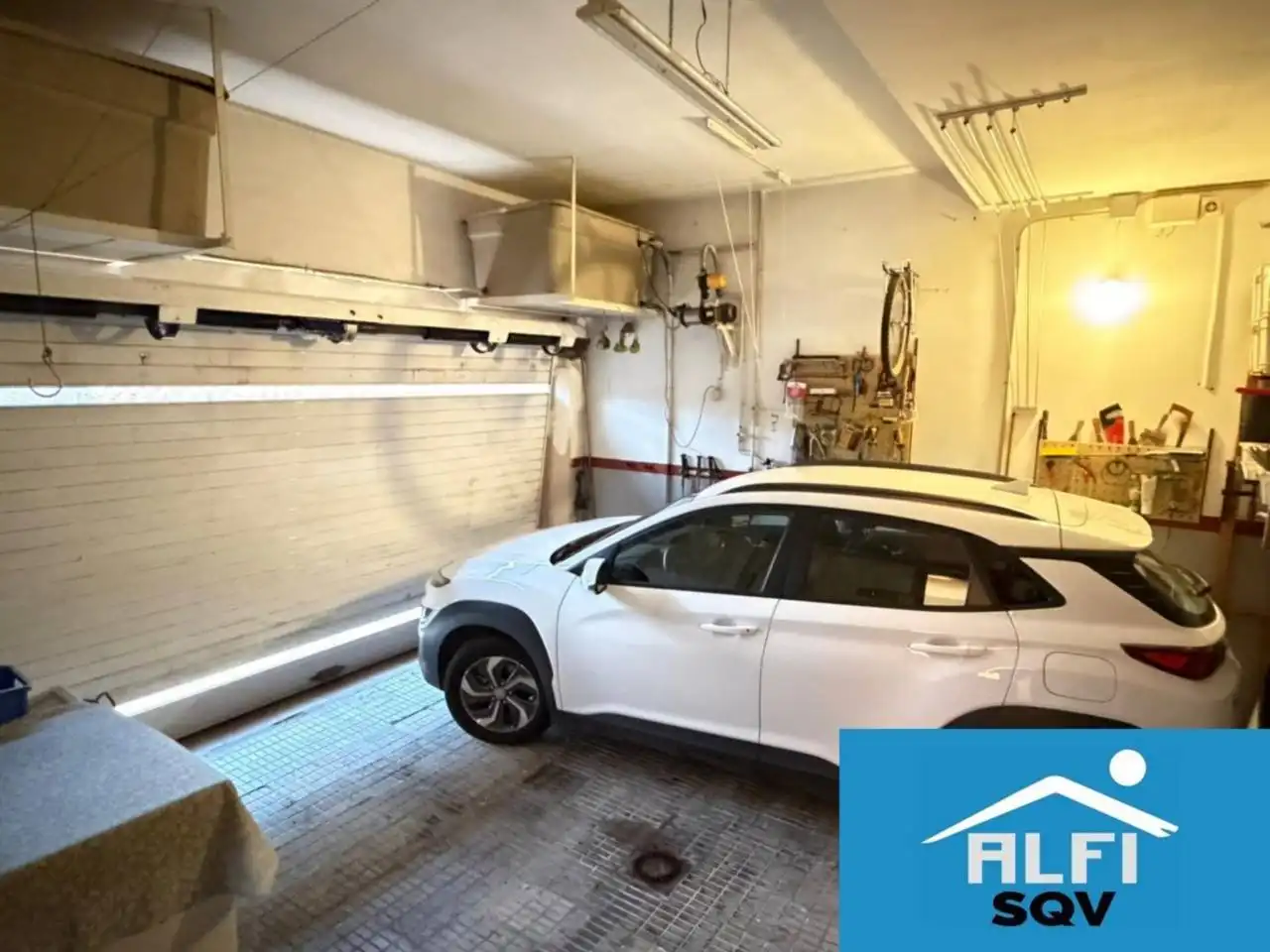 Parking of Houses for sale in Sant Quirze del Vallès  with Air Conditioner, Heating and Private garden