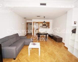 Living room of Study to rent in  Madrid Capital  with Air Conditioner