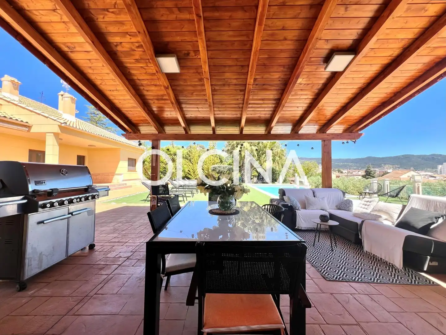 Terrasse von Haus oder Chalet zum Verkauf in Ibi mit Klimaanlage, Heizung und Privatgarten