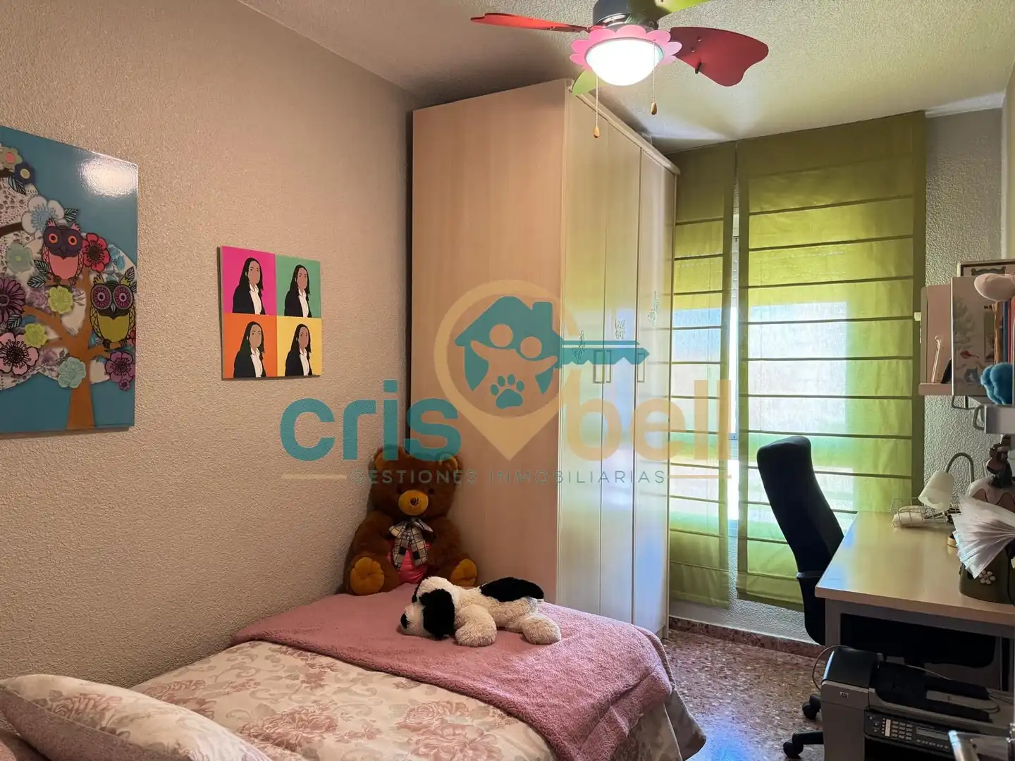 Bedroom of Flat for sale in Lorca  with Air Conditioner, Furnished and Oven