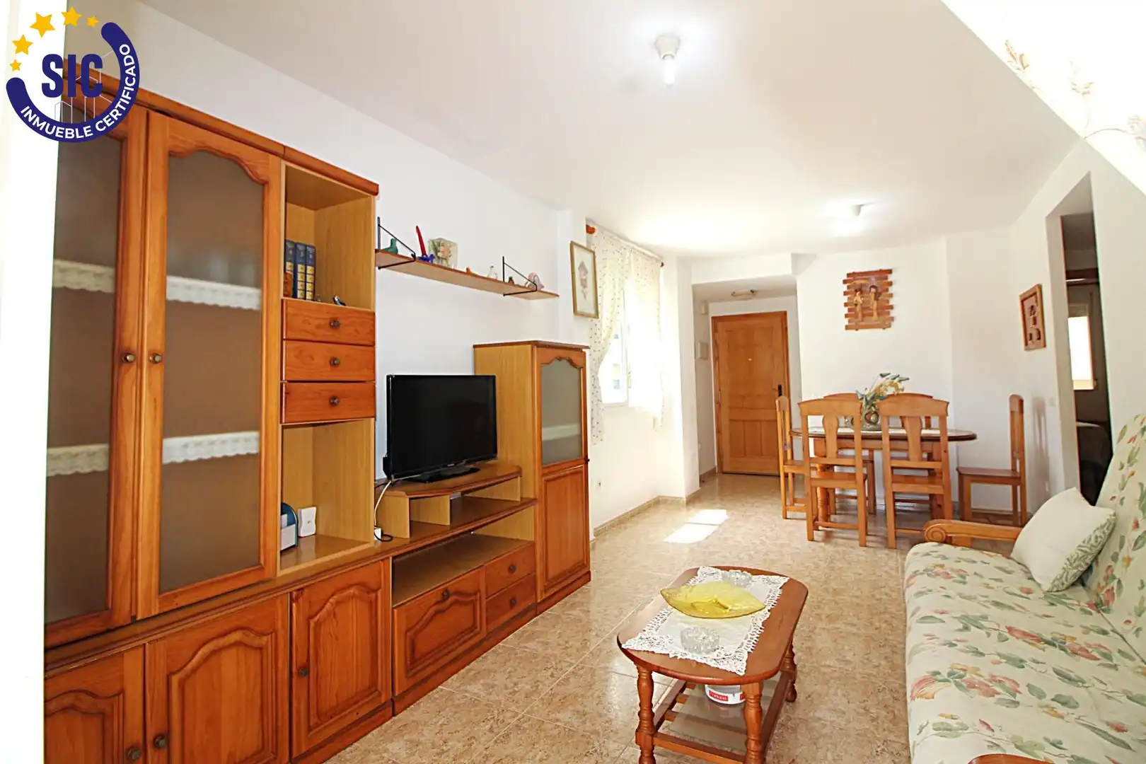 Sala d'estar de Apartament en venda en Oropesa del Mar / Orpesa amb Terrassa, Traster i Moblat