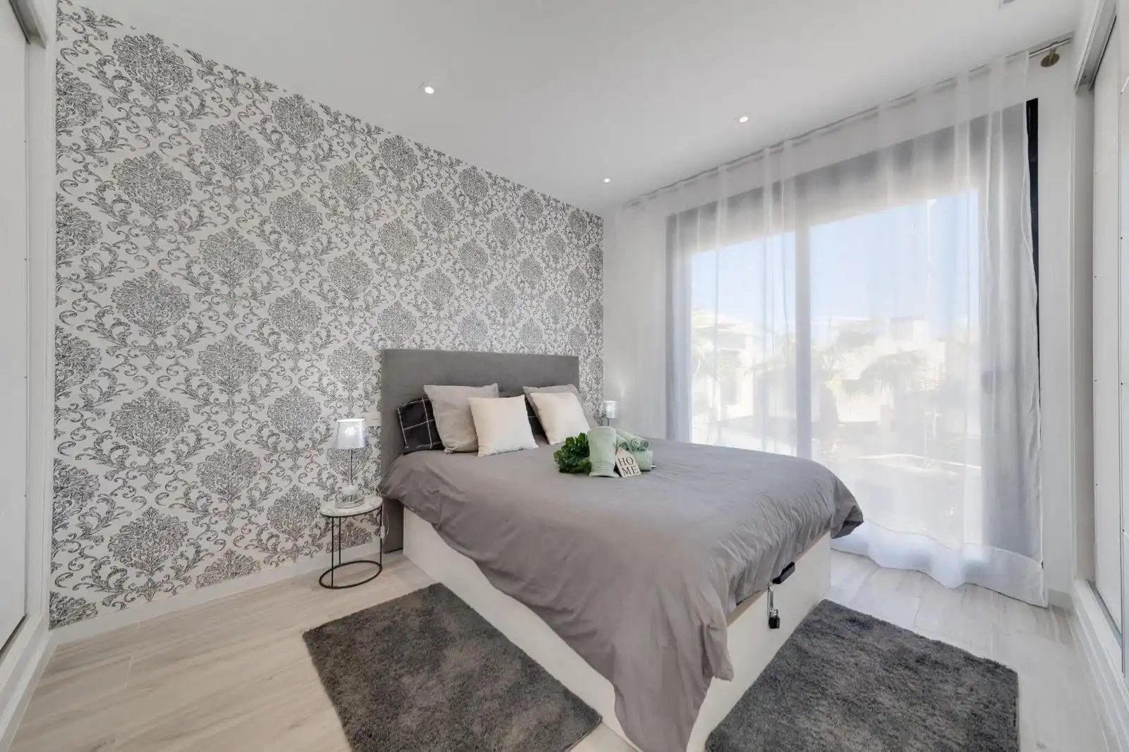 Schlafzimmer von Country house zum Verkauf in Orihuela mit Klimaanlage und Schwimmbad