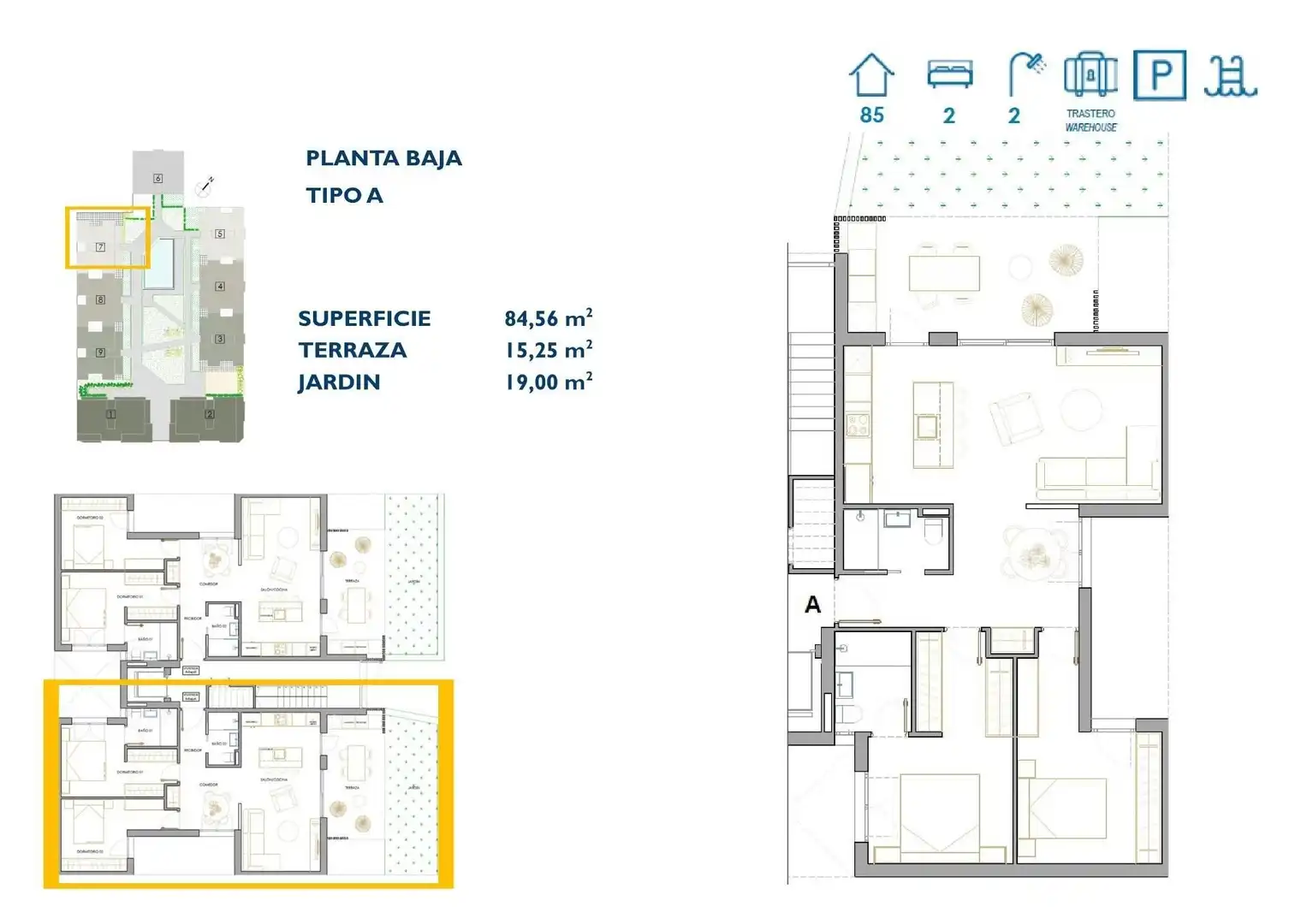 Appartement compact avec piscine à vendre à San Pedro del Pinatar, imagen 6