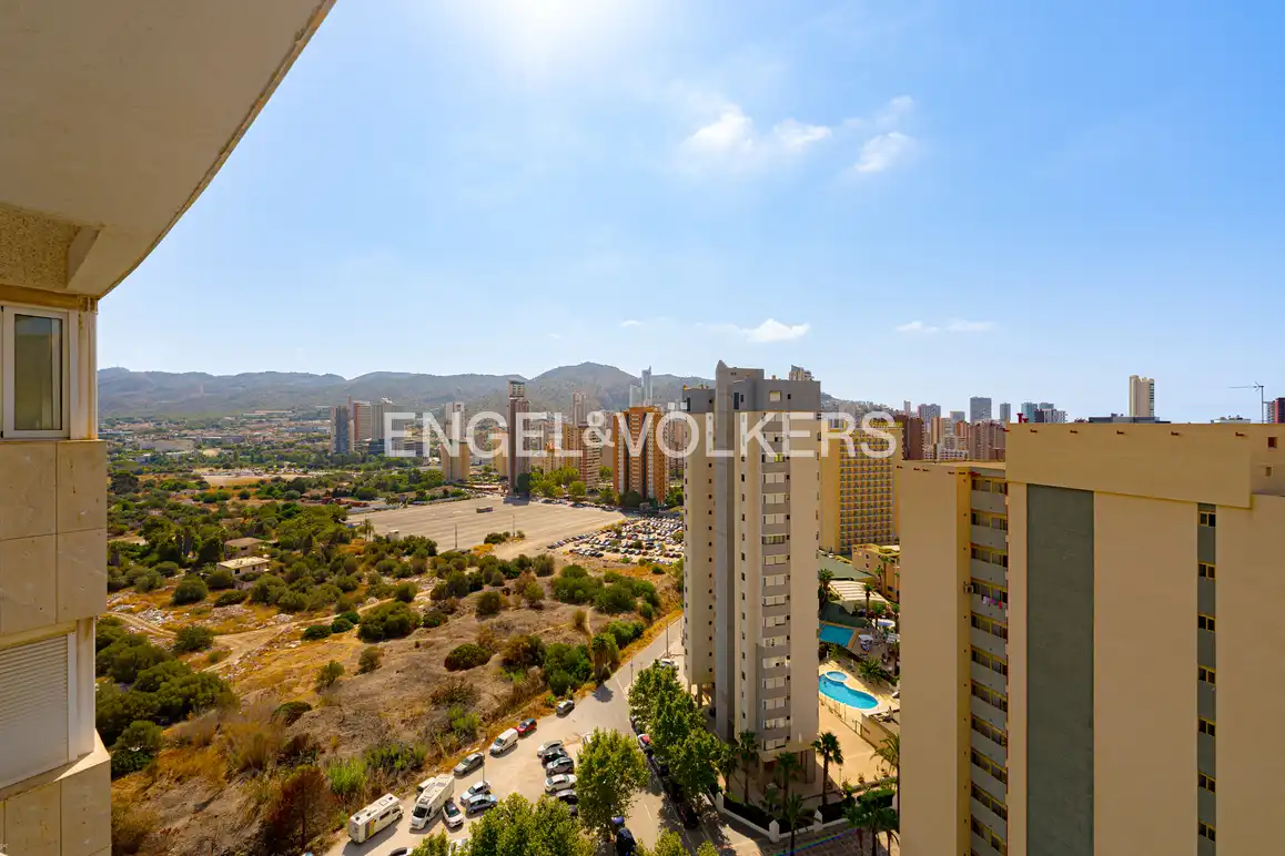 Exterior view of Apartments for sale in Benidorm  with Air Conditioner and Community pool