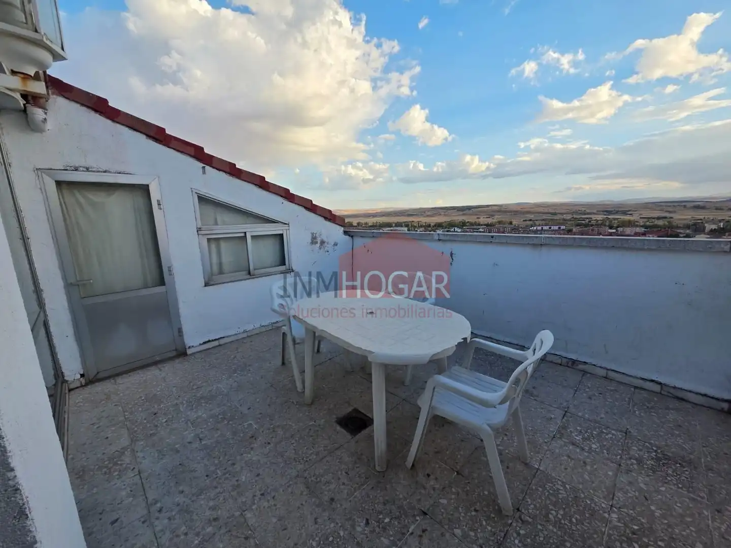 Terraza de Piso de alquiler en Ávila con Parquet, Terraza y Trastero