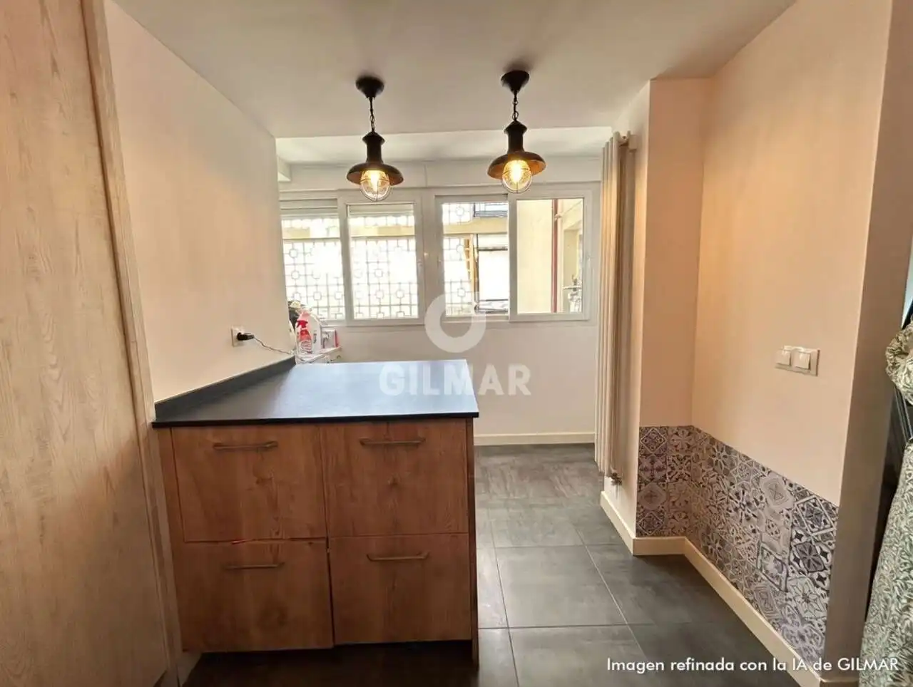 Kitchen of Flat for rent in Madrid  with Heating and Balcony