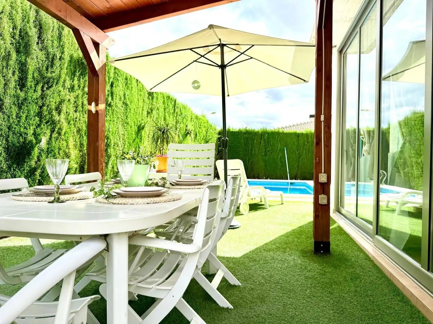 Terrassa de Casa o xalet en venda en Molina de Segura amb Aire condicionat, Jardí privat i Terrassa