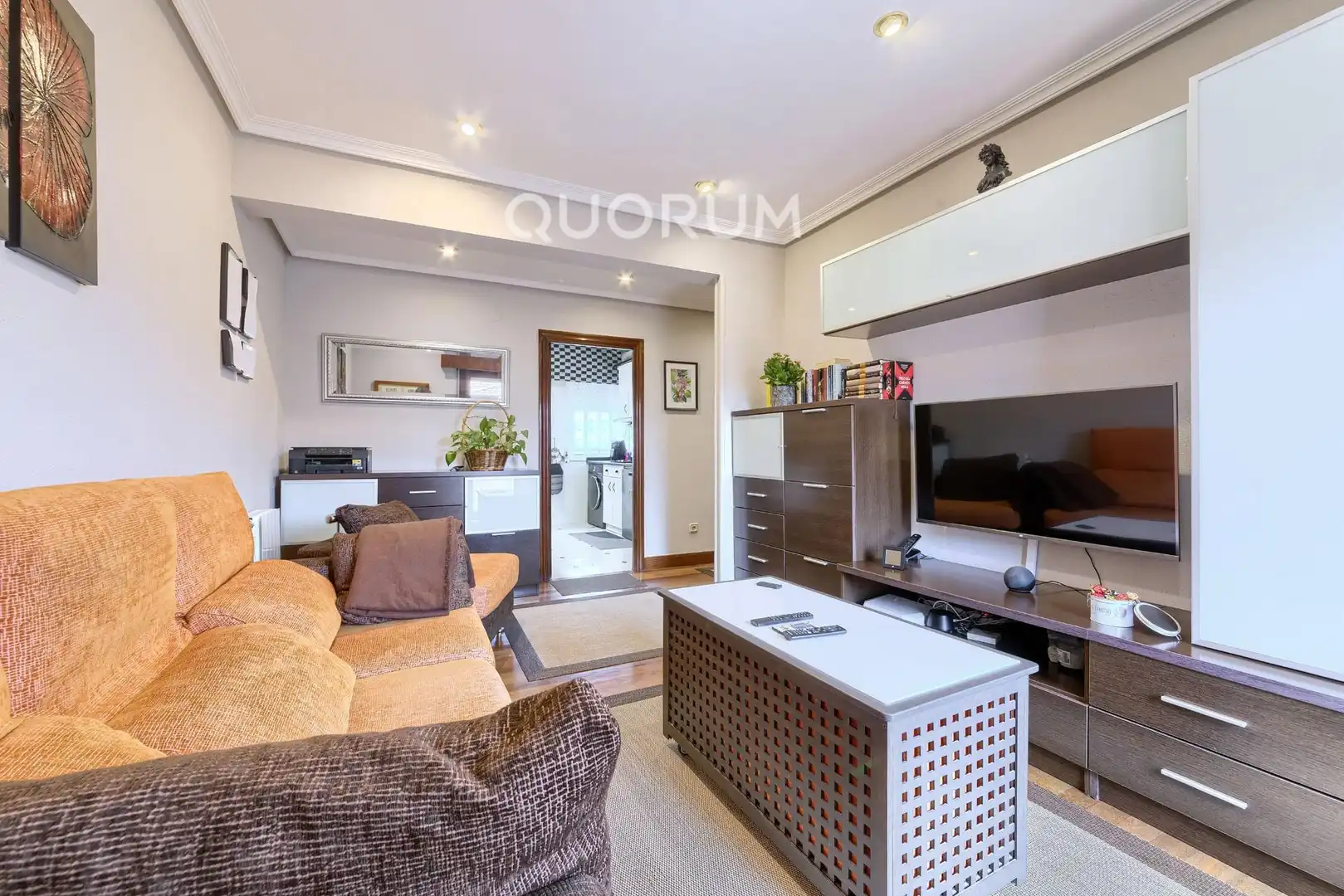 Wohnzimmer von Wohnung zum Verkauf in Basauri  mit Heizung, Terrasse und Balkon