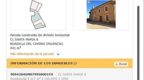 Foto 5 de Casa o xalet en venda a Calle Santa Maria, 8, Boadilla del Camino, Palencia