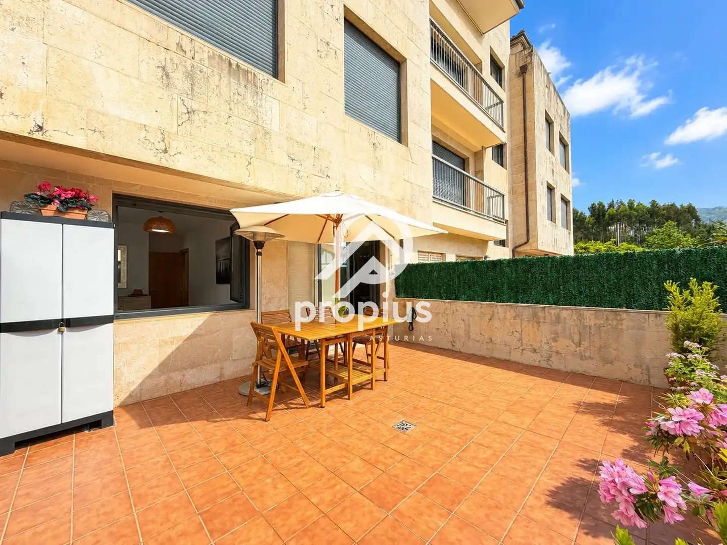 Terrace of Flat for sale in Llanes  with Heating, Terrace and Storage room
